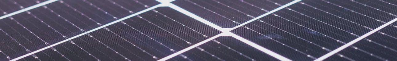 Detailed close-up view of solar panels showcasing renewable energy technology.